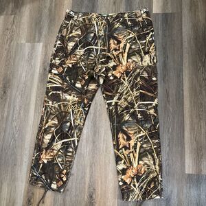 Cabelas Cargo Pants Advantage Max 4 HD Camouflage‎ Mens Size 42x32 Duck Hunting